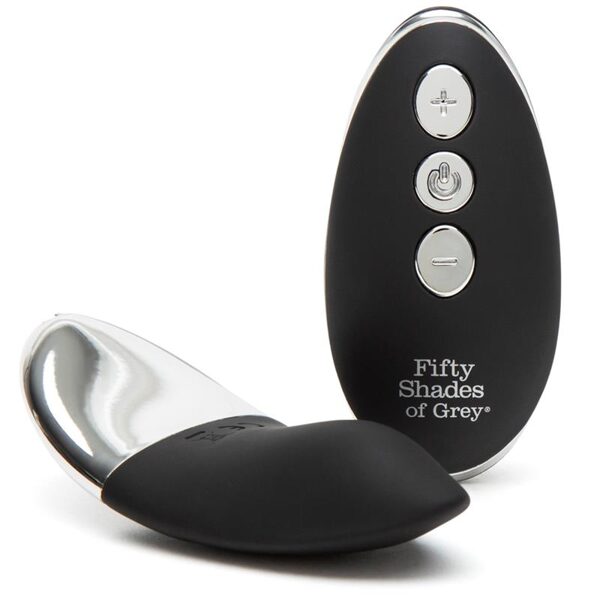 FIFTY SHADES OF GREY RELENTLESS VIBRATIONS REMOTE CONTROL PANTY VIBE USB