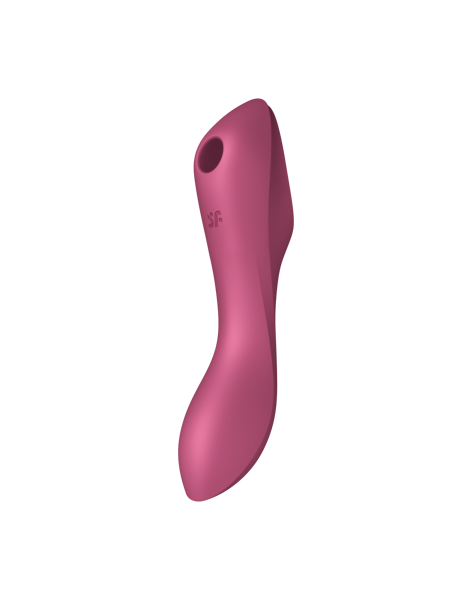 SATISFYER - CURVY TRINITY 3 - 3-IN-1 VIBRATOR - RED