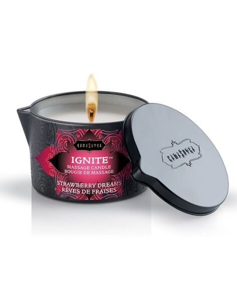 KAMA SUTRA - MASSAGE CANDLE - STRAWBERRY DREAMS